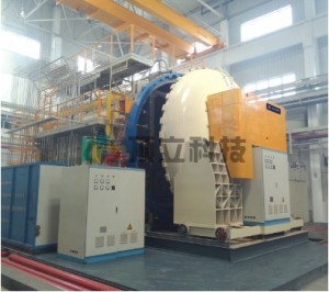 Horizontal type CVD coating furnace