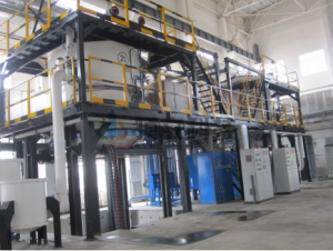 Vertical type CVI  furnace